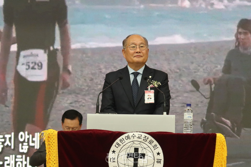 전국남전도회, 나라와 민족을 위한 기도회 및 전도훈련대회 모습