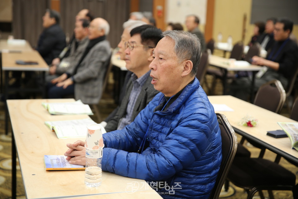 전국남전도회, 나라와 민족을 위한 기도회 및 전도훈련대회 모습