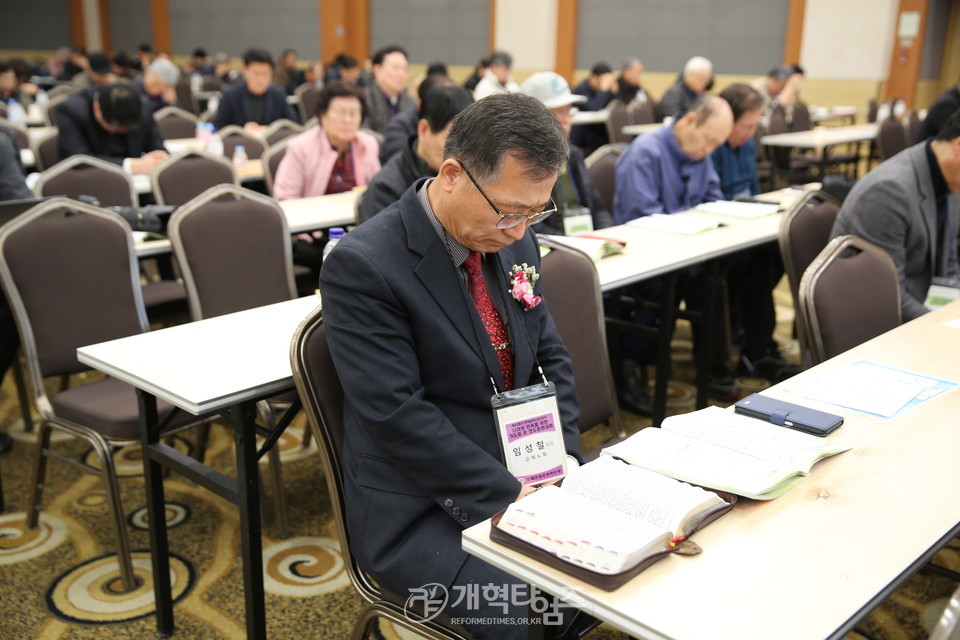 전국남전도회, 나라와 민족을 위한 기도회 및 전도훈련대회 모습
