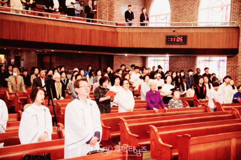 대성교회 설립70주년 감사예배 모습