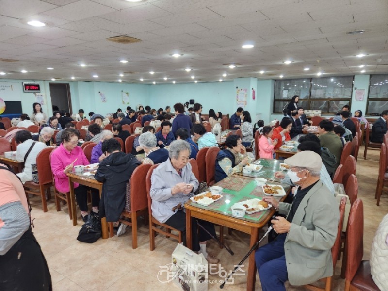 대성교회 설립70주년 감사예배 모습