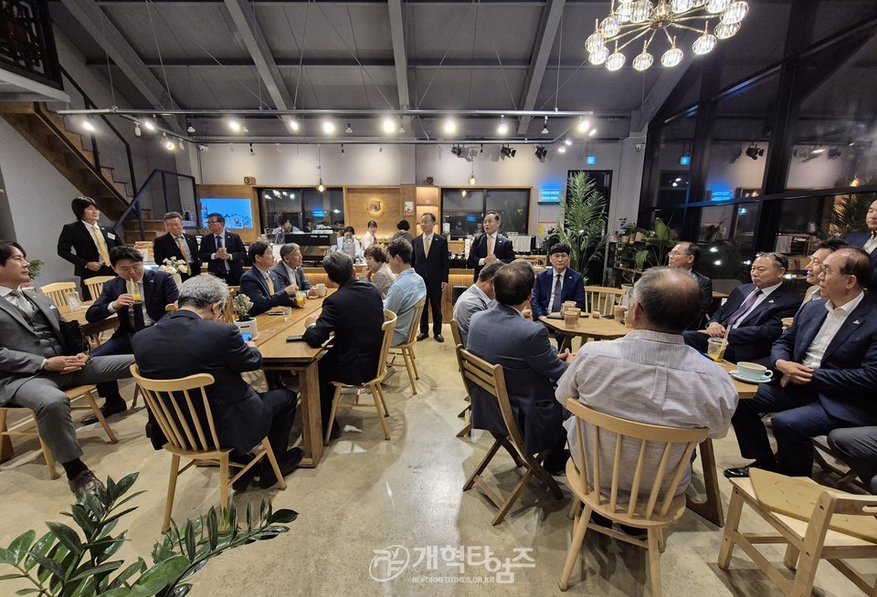 CBMC 문산DMZ지회 창립대회 모습