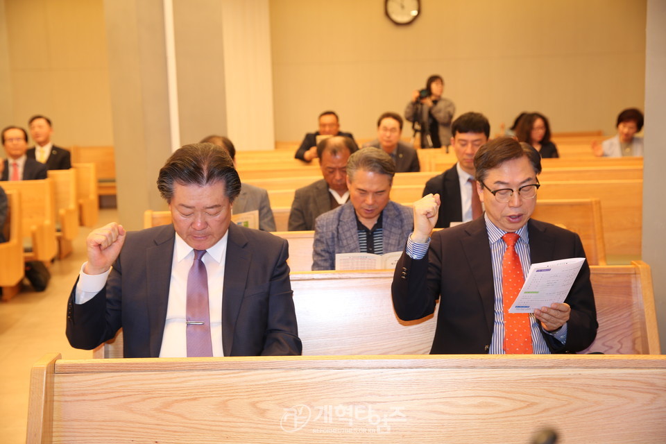 대륙선교회(前 서북선교회) 제32차 5월 정기모임 모습
