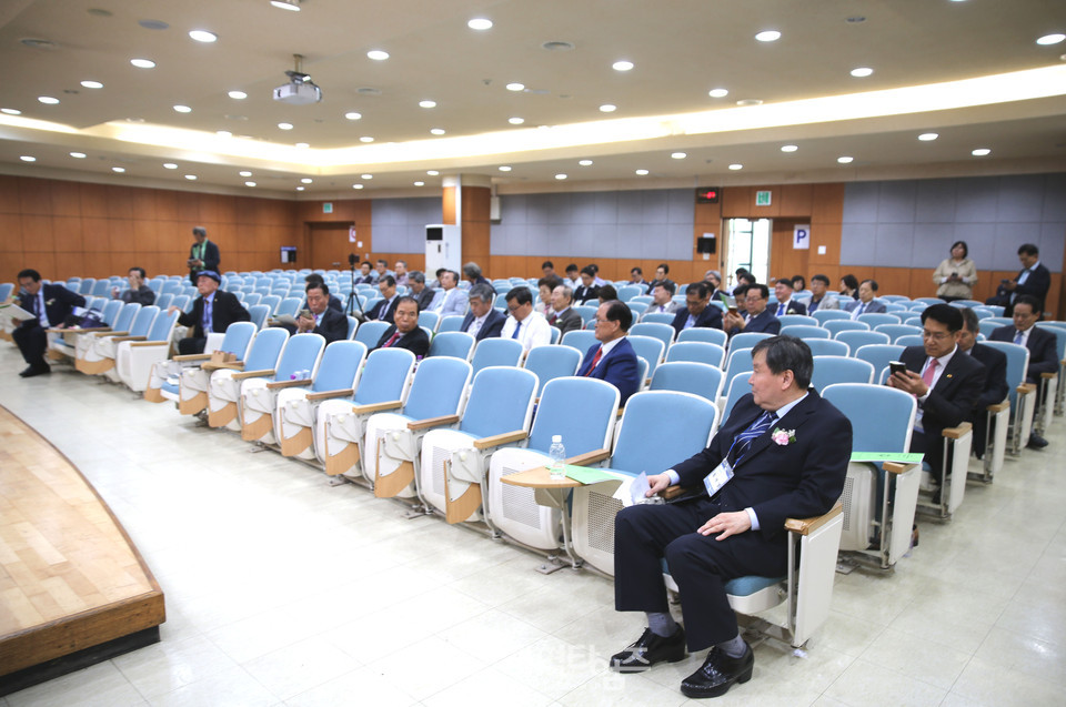 총신대신대원총동창회 제37회 정기총회 모습