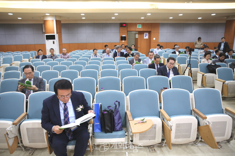 총신대신대원총동창회 제37회 정기총회 모습