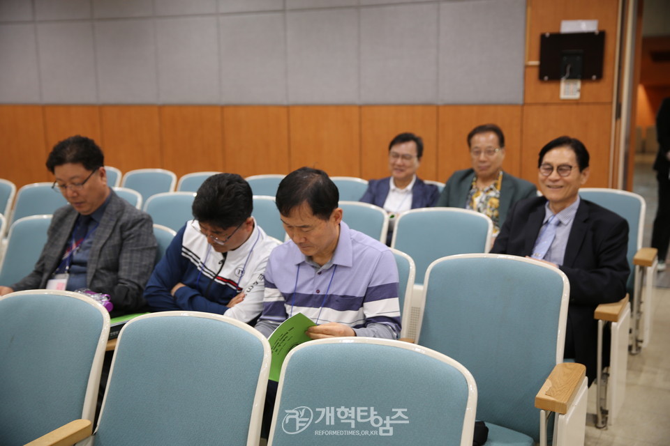 총신대신대원총동창회 제37회 정기총회 모습