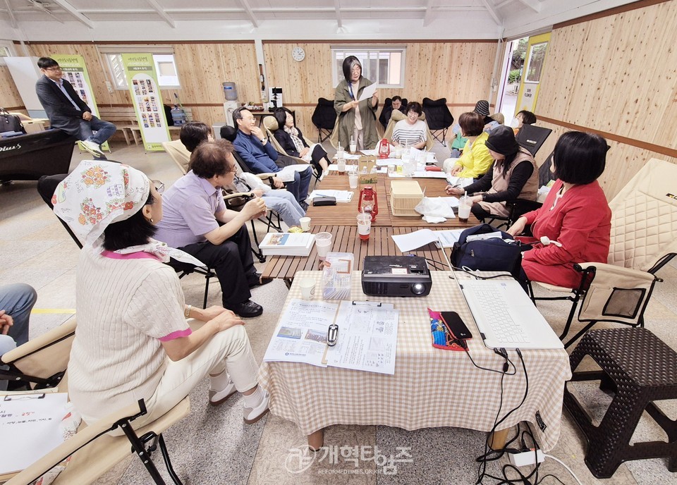 여가학교 이천캠퍼스 수업 모습