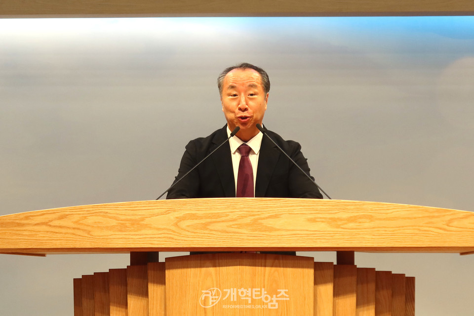 GP선교회 통합 25주년 감사예배 모습