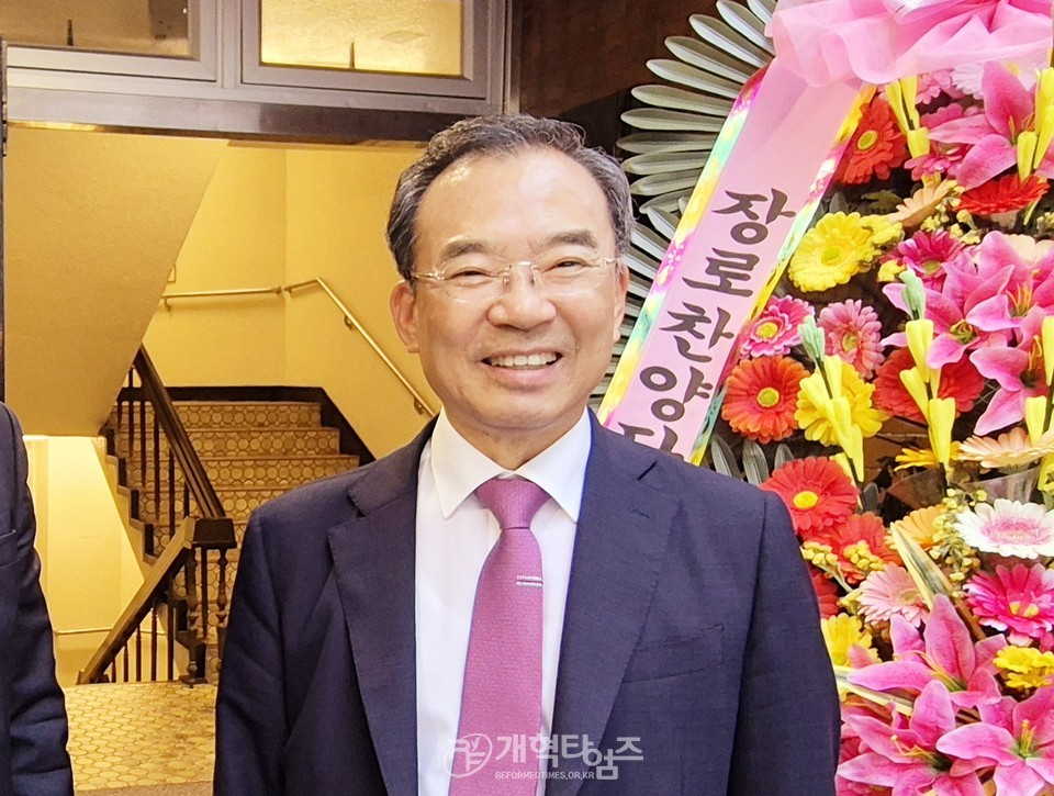 GP선교회 통합 25주년 감사예배 모습