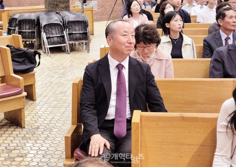 GP선교회 통합 25주년 감사예배 모습