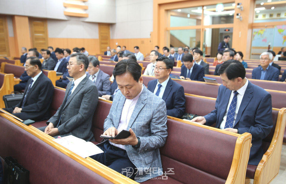 광주ㆍ전남ㆍ제주 노회협의회 제13회 정기총회 모습