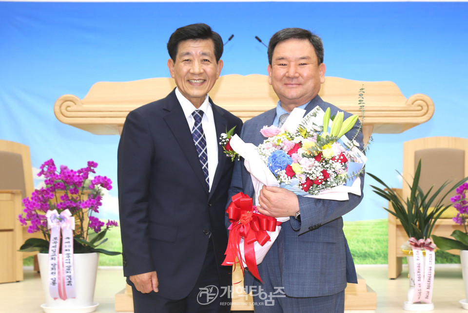 중부지역장로회 제30회 정기총회 모습