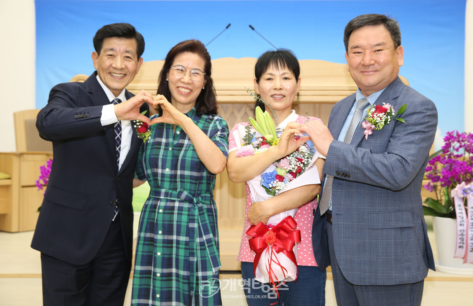 중부지역장로회 제30회 정기총회 모습