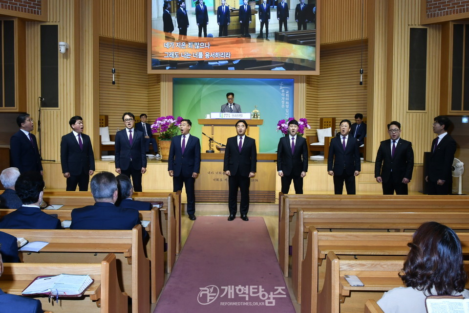 인천노회남전도회 3차 순회헌신예배 모습