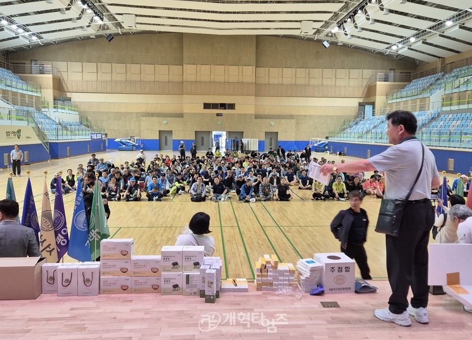 제54회기 서울ㆍ서북지역장로회연합회 체육대회 모습