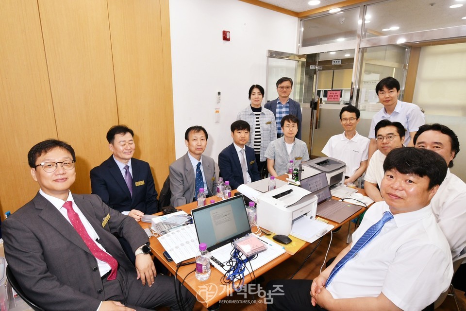 서울노회주일학교 연합경연대회 및 모범자 표창식 모습