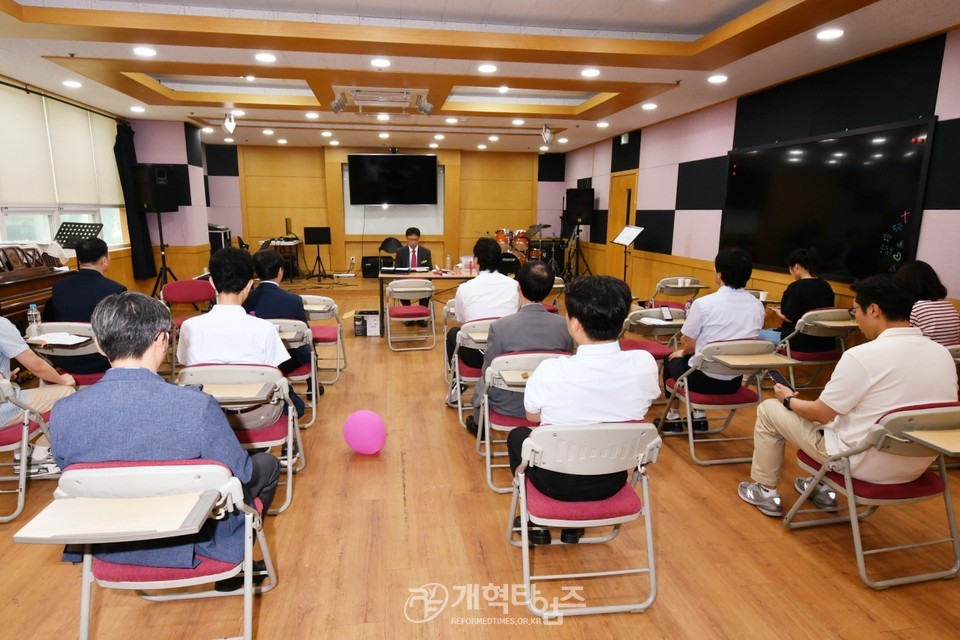 서울노회주일학교 연합경연대회 및 모범자 표창식 모습
