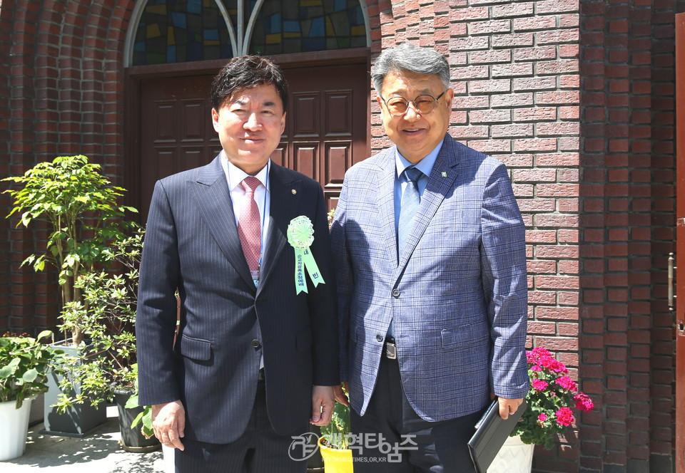 순교자기념사업부, 순교자 유족 초청예배 모습