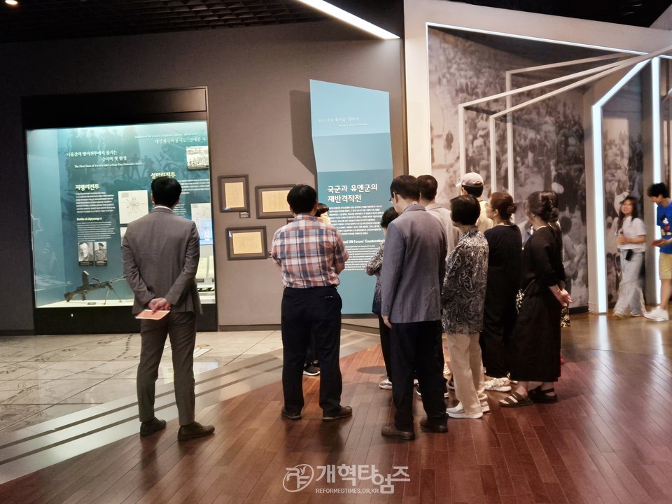 순교자기념사업부, 순교자 유족 초청예배 모습