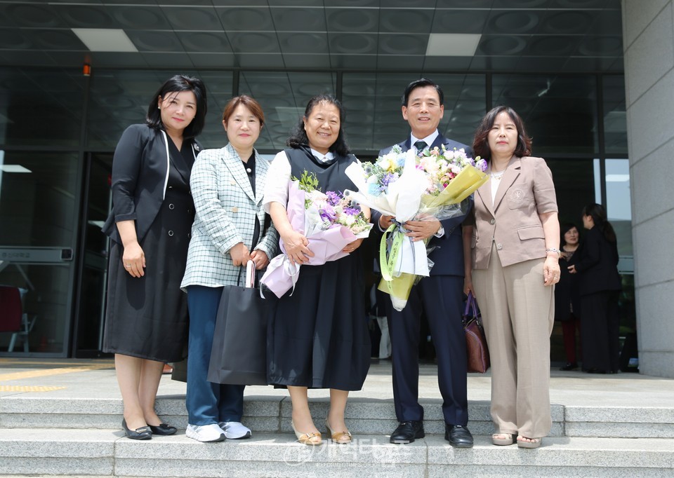 총신대신대원 총동창회 회장, 후원이사장 이.취임감사예배 모습