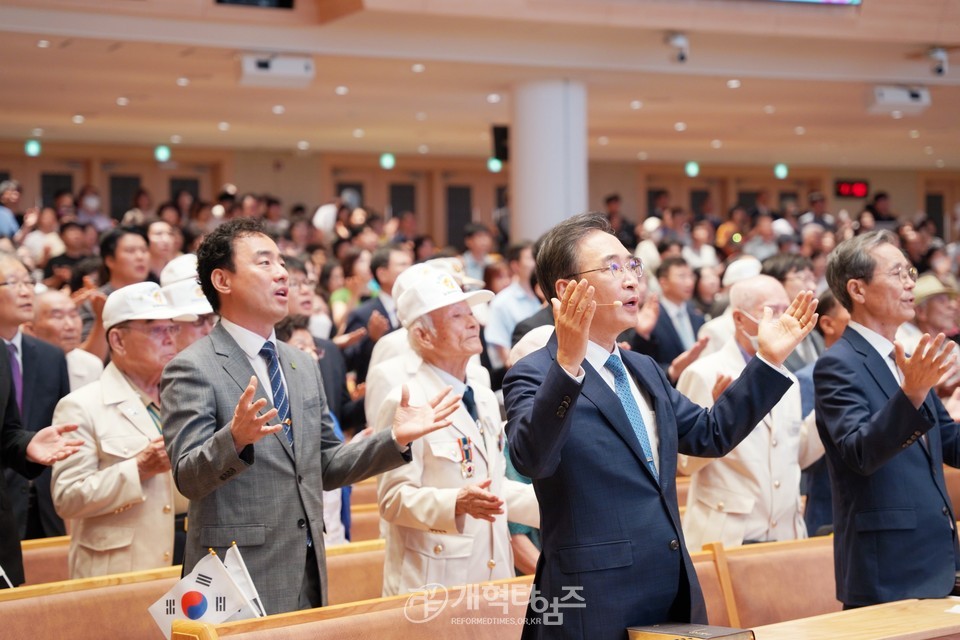 반야월교회, 6.25 참전용사 위로 예배