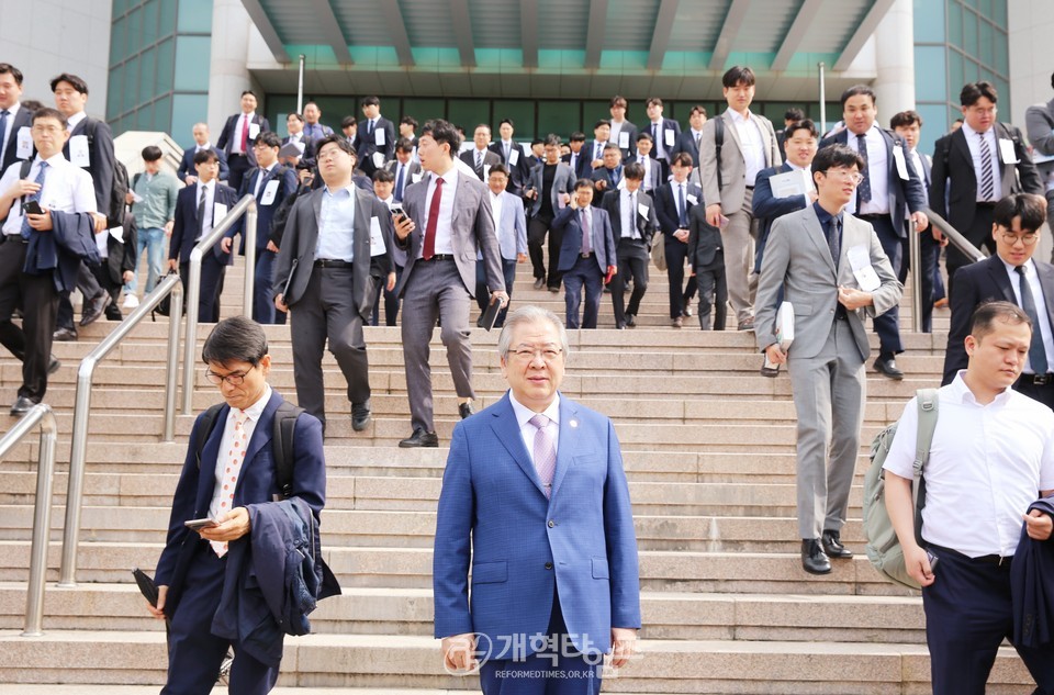 2024년도 강도사 고시 모습(총신대 양지캠퍼스)