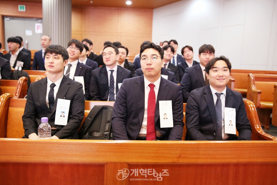 2024년도 강도사 고시 모습(총신대 양지캠퍼스)