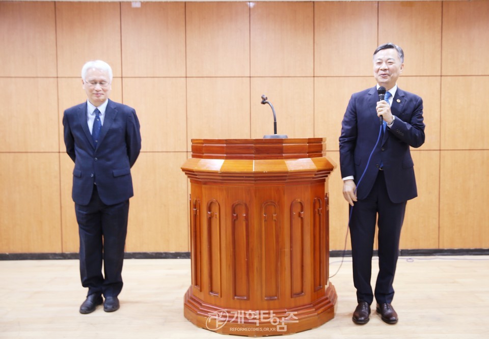 2024년도 강도사 고시 모습(총신대 양지캠퍼스)