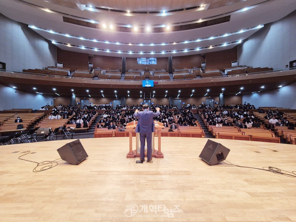 2024년도 강도사 고시 모습(총신대 양지캠퍼스)