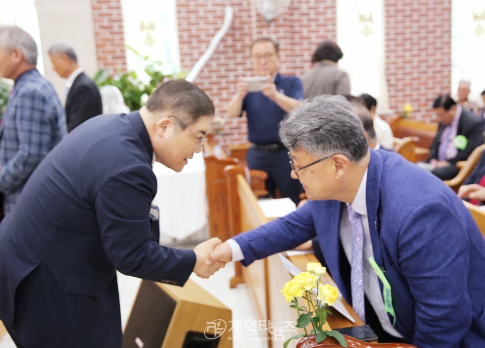 중부협의회 제30회기 정기총회 모습