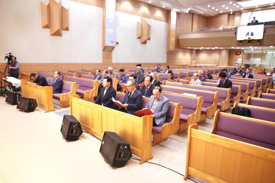 영ㆍ호남남전도회협의회, 제2회기 제1차 실행위원회 모습