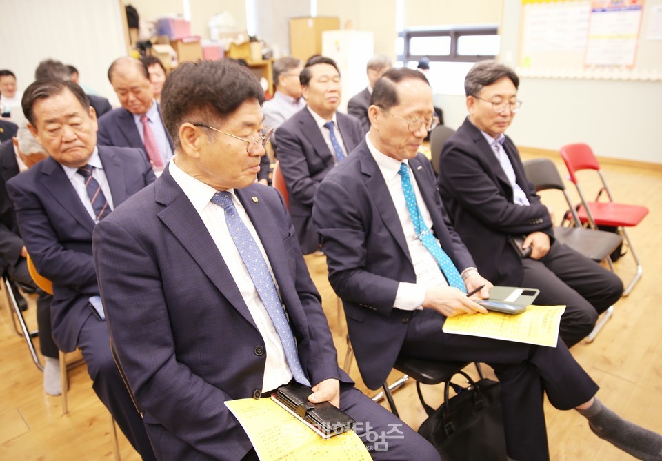 전국남전도회 제43회기 제6차 전국임원회의 모습