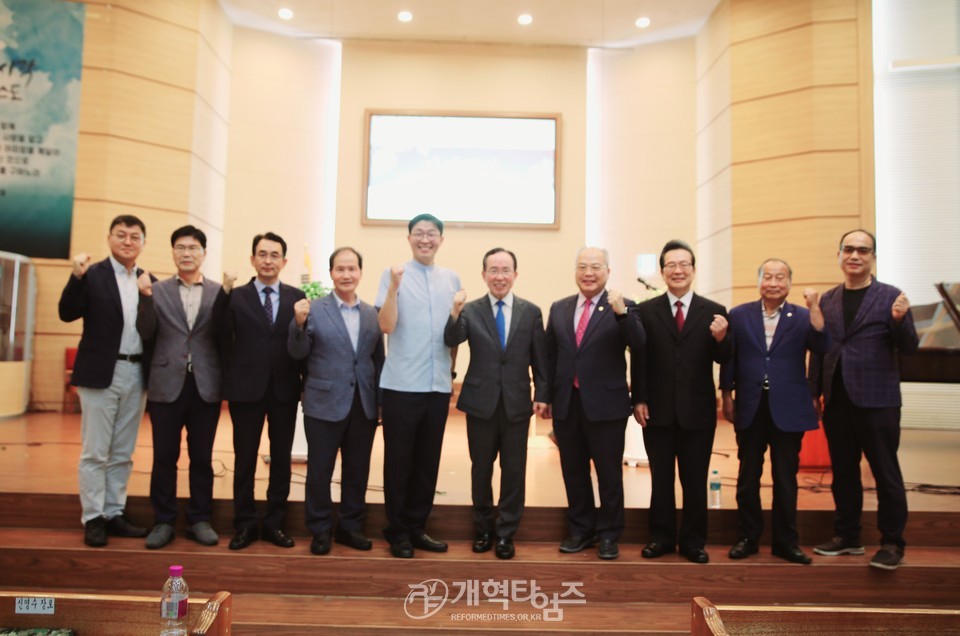 영ㆍ호남남전도협의회, 상무대교회 초급장교 연합예배 모습