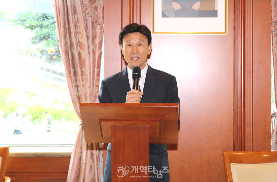 전국주일학교연합회 증경회장회 제33회 정기총회 모습