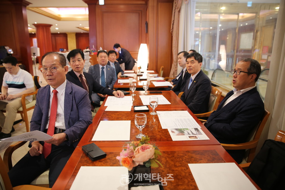 전국주일학교연합회 증경회장회 제33회 정기총회 모습