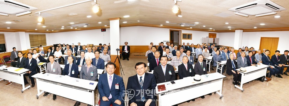 서울ㆍ서북지역장로회, 동서울노회장로회 주관 월례회 모습