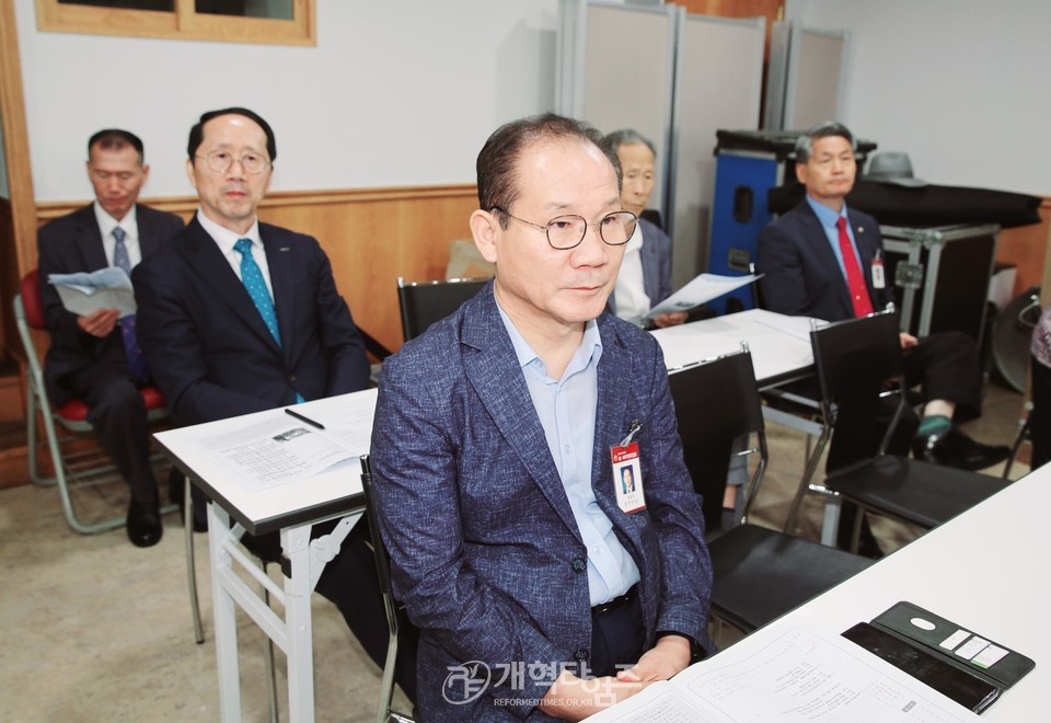 서울ㆍ서북지역장로회, 동서울노회장로회 주관 월례회 모습