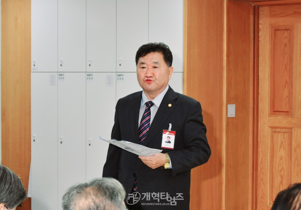 서울ㆍ서북지역장로회, 동서울노회장로회 주관 월례회 모습