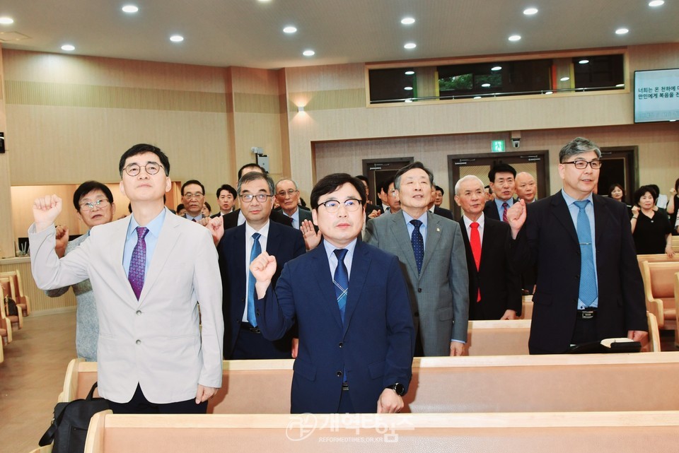 인천노회남전도회 5차 순회헌신예배 모습