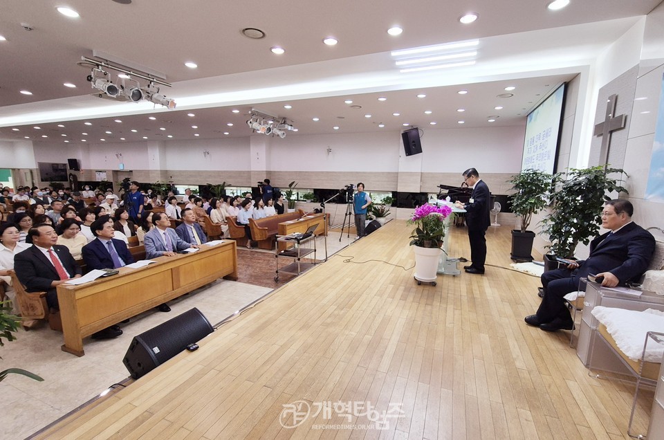 새에덴교회, ‘2024 중앙보훈병원 참전용사 및 국가유공자 위문예배’ 모습