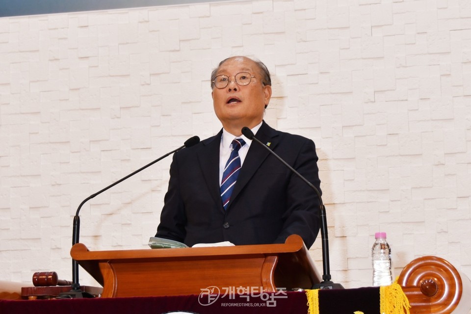 전국남전도회 제7차 전국임원회의 모습