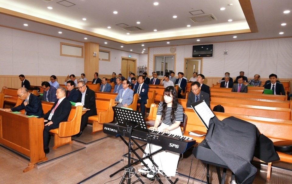 전국남전도회 제7차 전국임원회의 모습