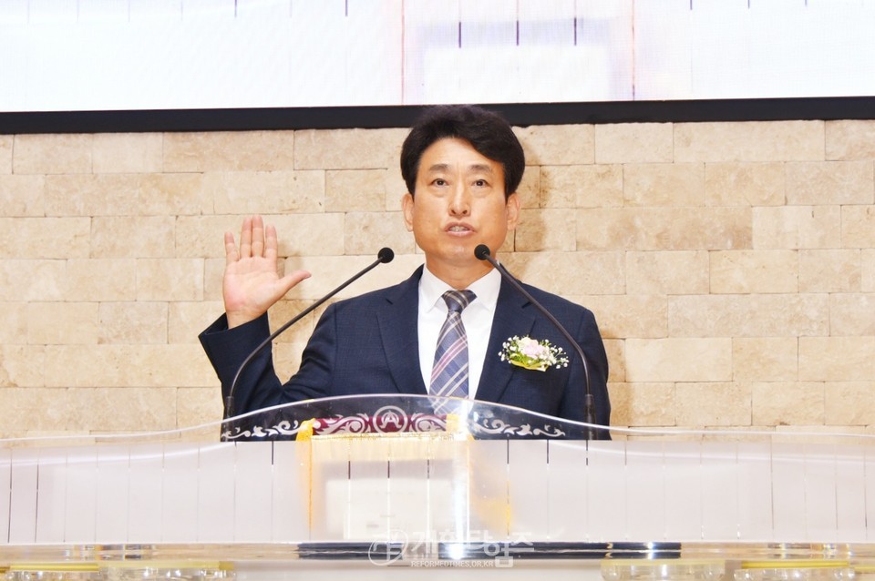 서울.서북지역남전도회 정기총회 모습