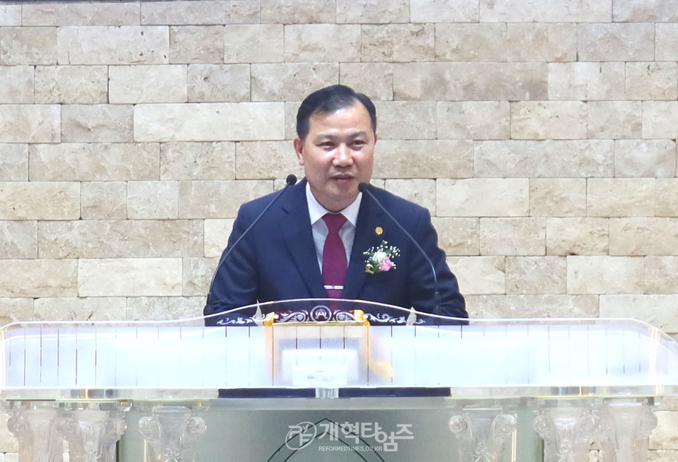 서울.서북지역남전도회 정기총회 모습