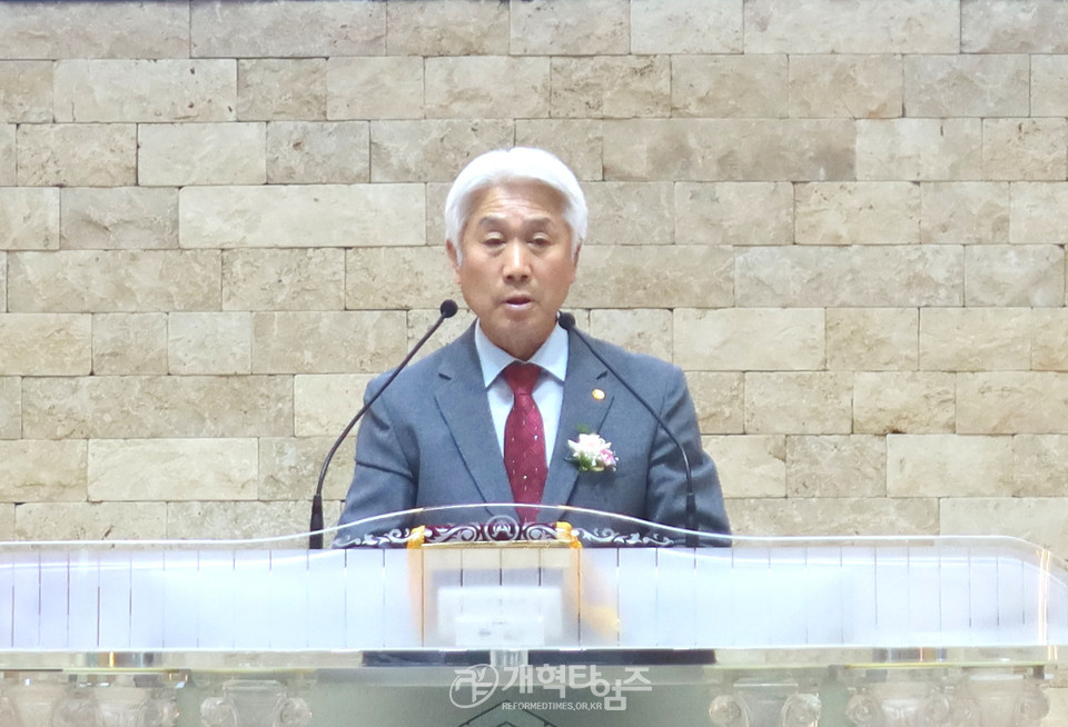 서울.서북지역남전도회 정기총회 모습