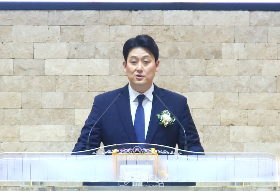 서울.서북지역남전도회 정기총회 모습