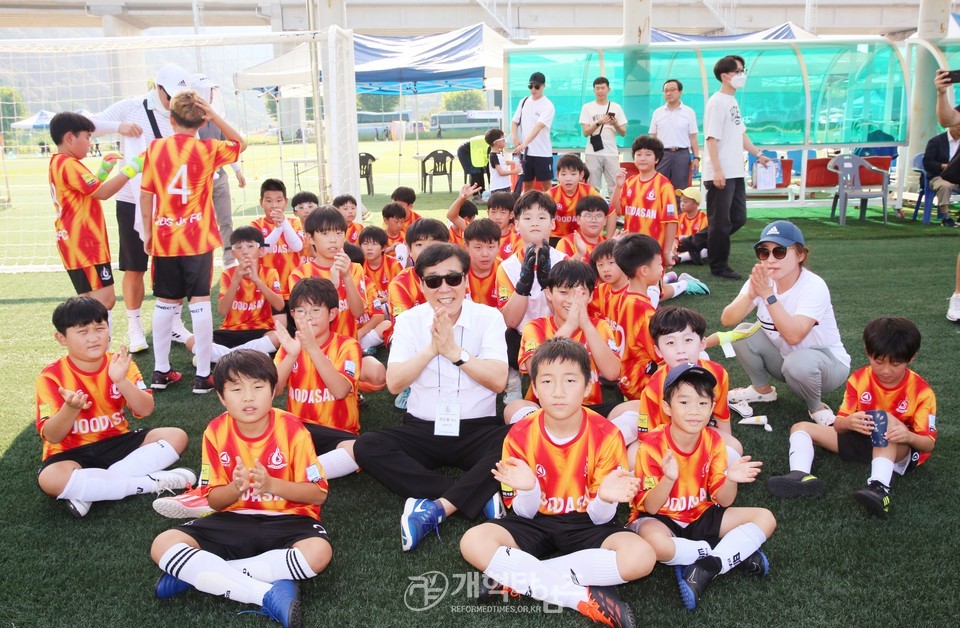 제2회 총회장배 전국유소년 풋살(축구)대회 모습
