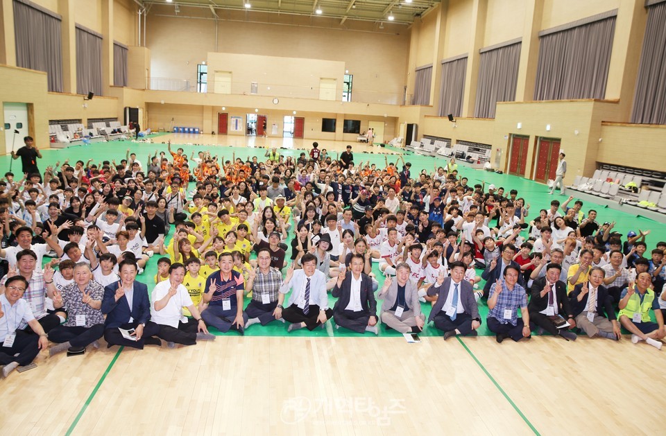 제2회 총회장배 전국유소년 풋살(축구)대회 모습