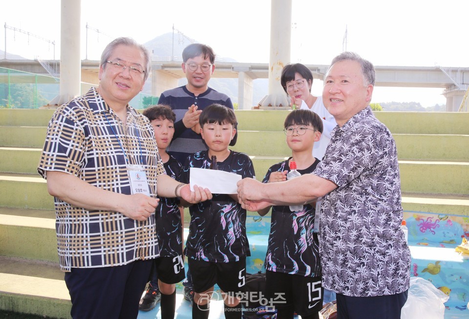 제2회 총회장배 전국유소년 풋살(축구)대회 모습