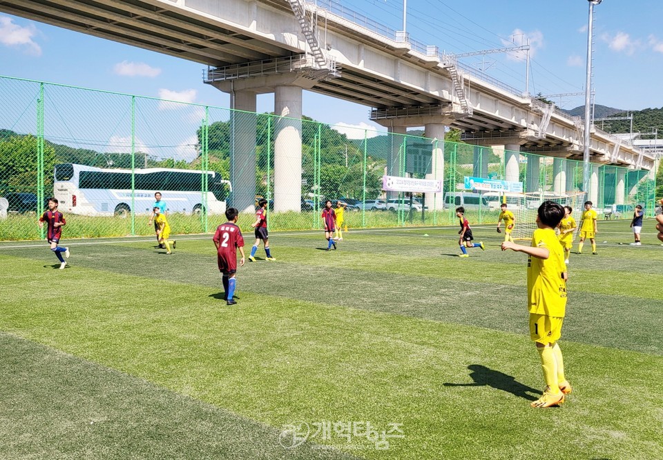 제2회 총회장배 전국유소년 풋살(축구)대회 모습